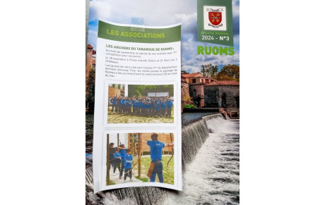 On parle de nous dans le bulletin municipal